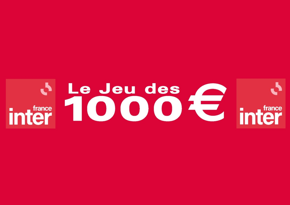 Diffusion du Jeu des Mille Euros enregistré à VerlhacTescou Verlhac